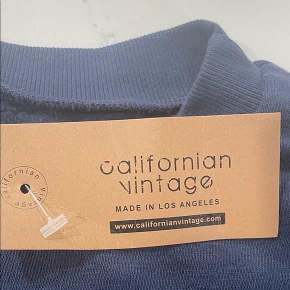 California Vintage Los Angeles Navy Sweatshirt - Picture 2 of 3